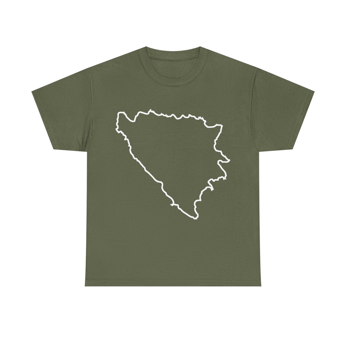 Bosnia Wappen Flagge Stolz Heimat Fußball fan Geschenkidee - Unisex T-Shirt