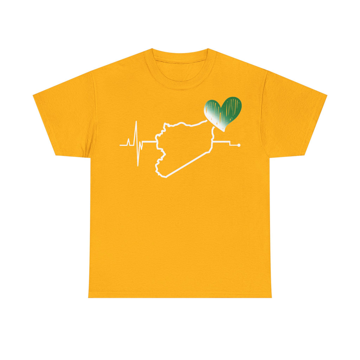 Syria Syrien Wappen Flagge Heimat Sport Fan Geschenkidee - Unisex T-Shirt