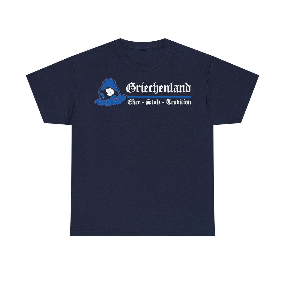 Grecia Grecia Bandera Escudo Patria Fútbol Deporte Aficionado Idea de regalo - Camiseta unisex