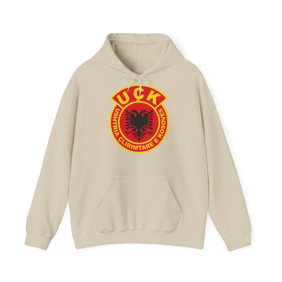 Albania Kosovo UCK Wappen Flagge Doppeladler - Unisex Hoodie