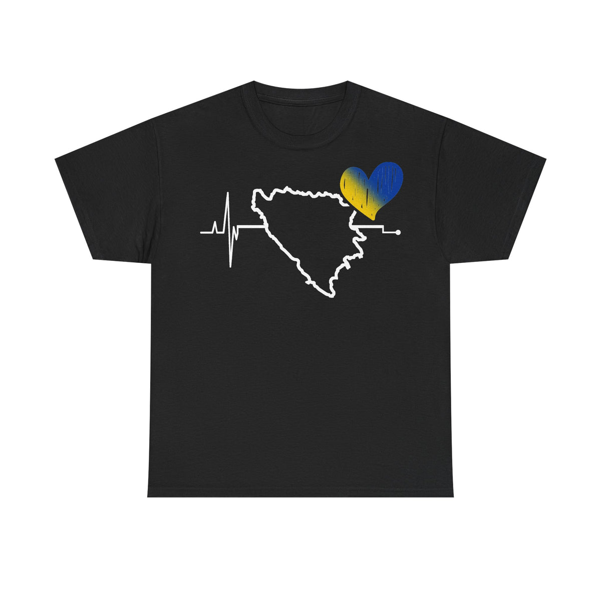Bosnia escudo bandera orgullo patria aficionado al fútbol idea de regalo - Camiseta unisex