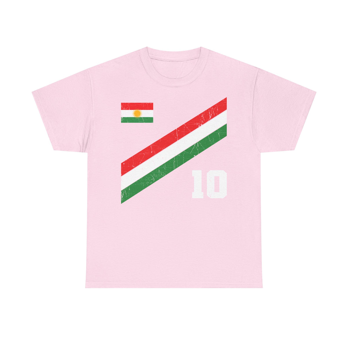 Kurdistán Azadi Escudo Bandera Patria Newroz Regalo - Camiseta unisex