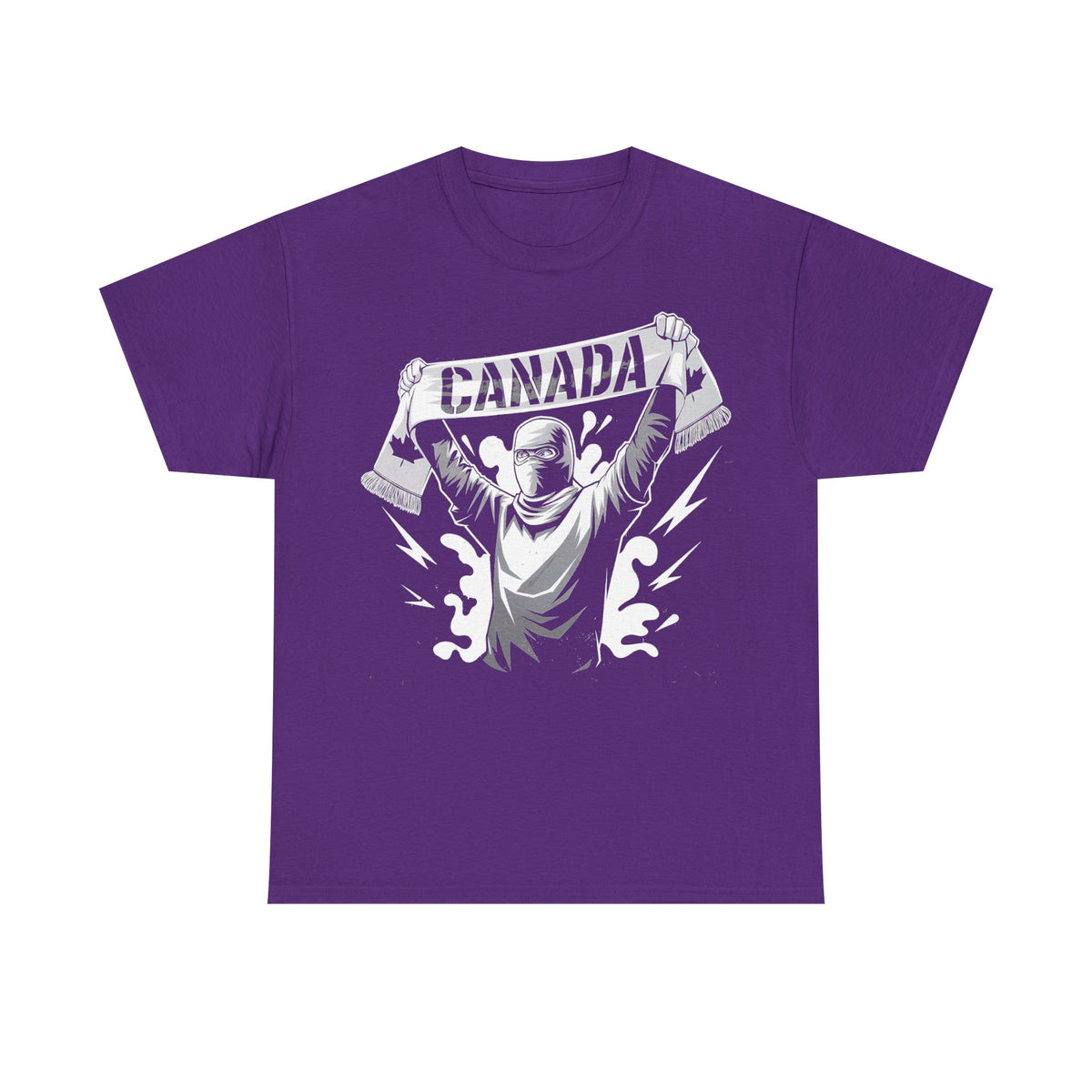 Canada Kanada Hooligan Wappen Flagge Fan Sport Fußball Geschenkidee - Unisey T-Shirt