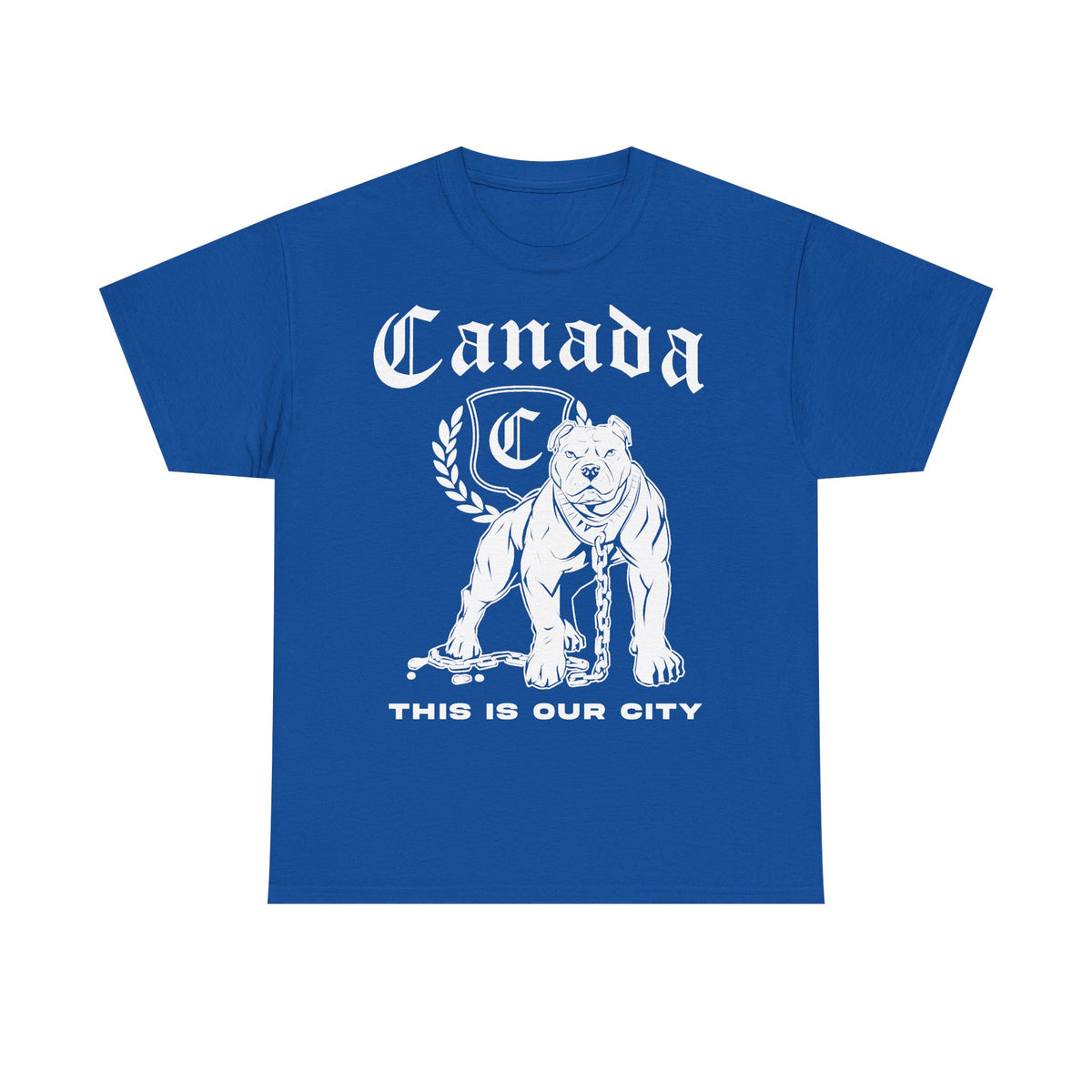Canada Kanada Wappen Flagge Fan Sport Fußball Geschenkidee - Unisey T-Shirt