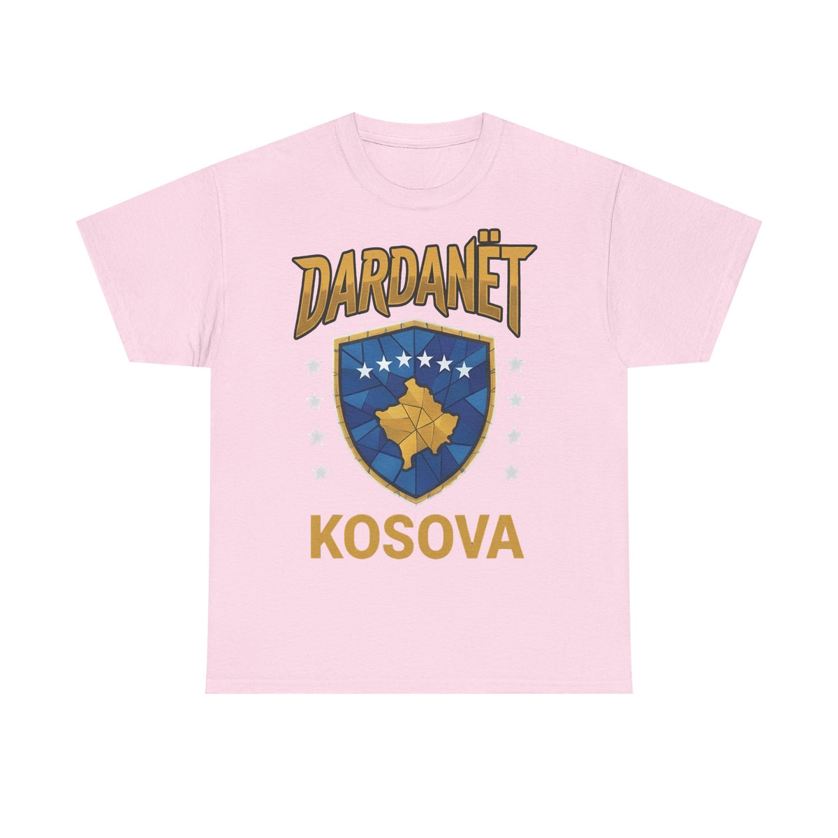 Dardanät Kosova Escudo Bandera Noble Escudo - Camiseta unisex
