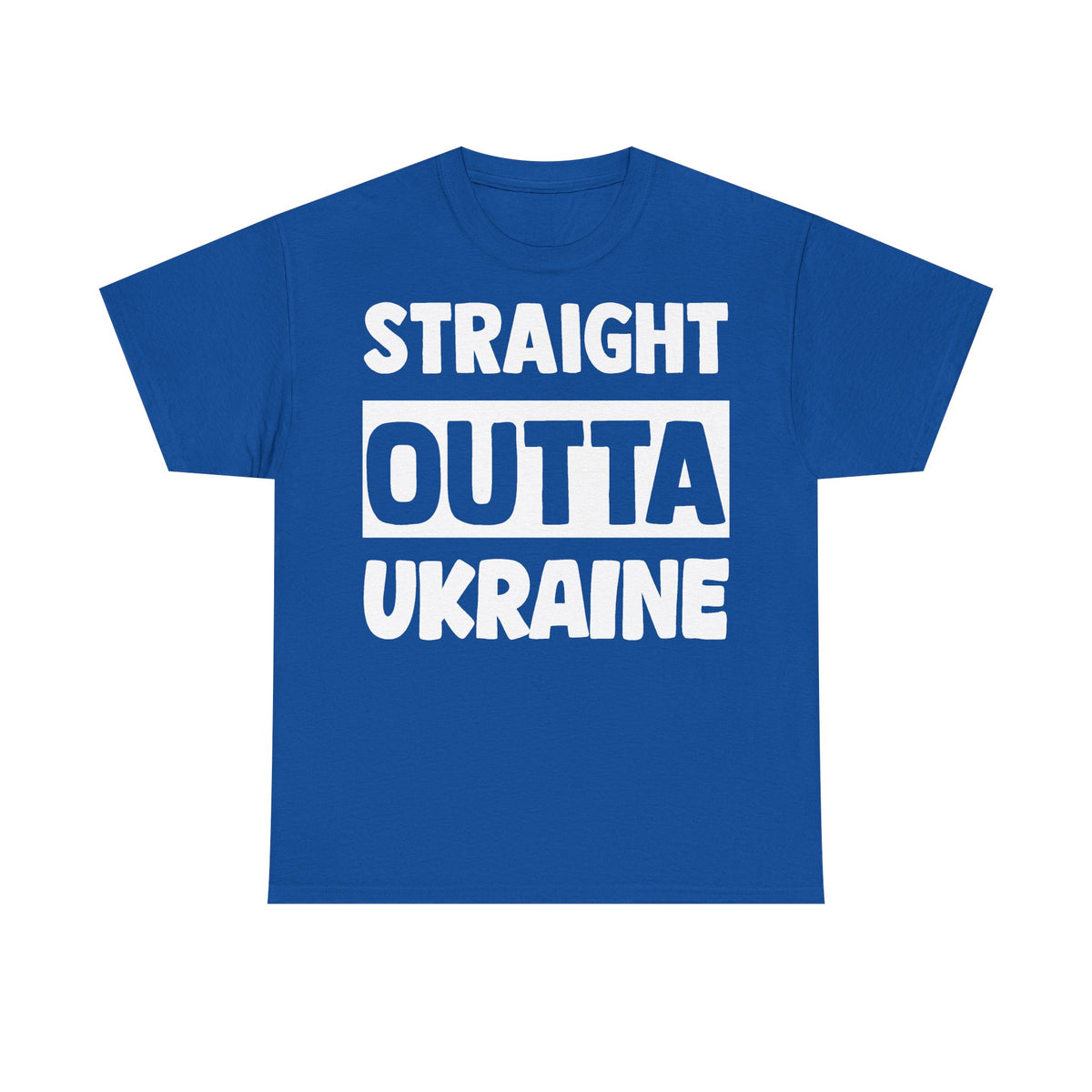 Bandera de Ucrania escudo idea de regalo afición al deporte moda vintage - Camiseta unisex