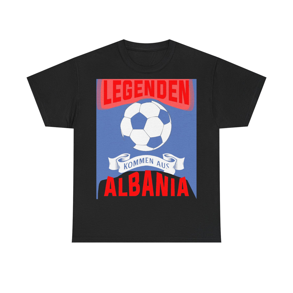 Camiseta unisex de Albania, escudo albanés, bandera, águila, fútbol, aficionado, deporte