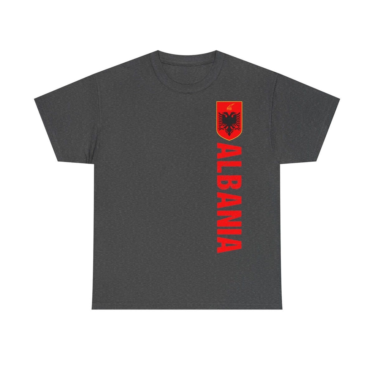 Albania Wappen Shqiptar Flagge Adler Fußball Fan Sport Unisex T Shirt