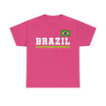 Brazil Brasilien Wappen Flagge Sport Fan Fußball Geschenkidee - Unisex T-Shirt