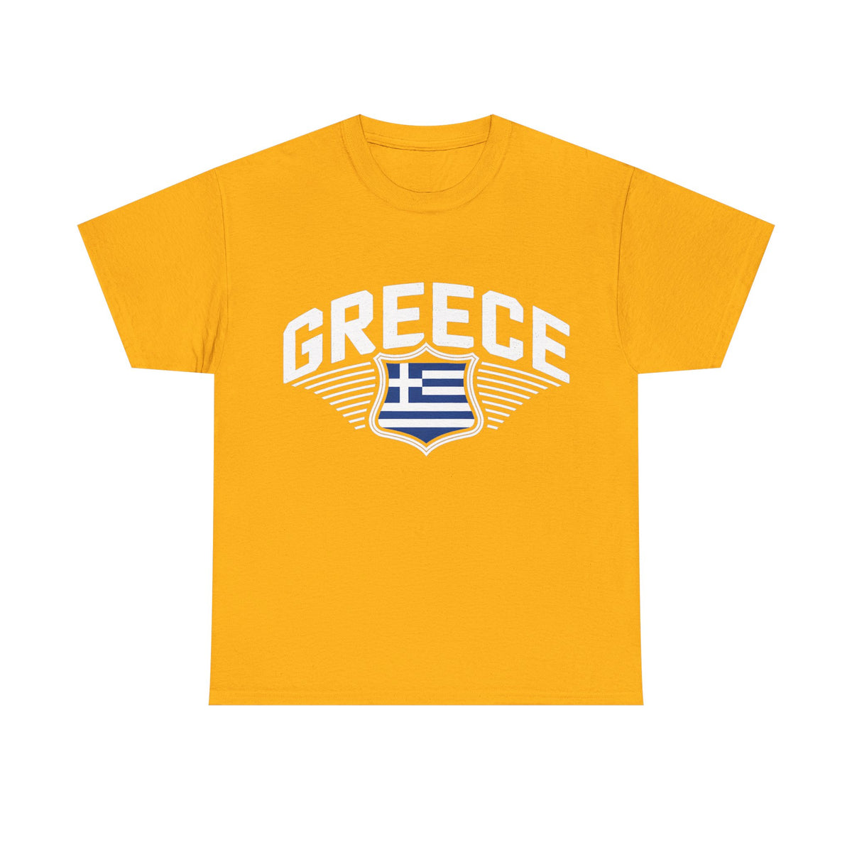 Grecia Grecia hooligan bandera escudo patria fútbol deporte aficionado idea de regalo - camiseta unisex