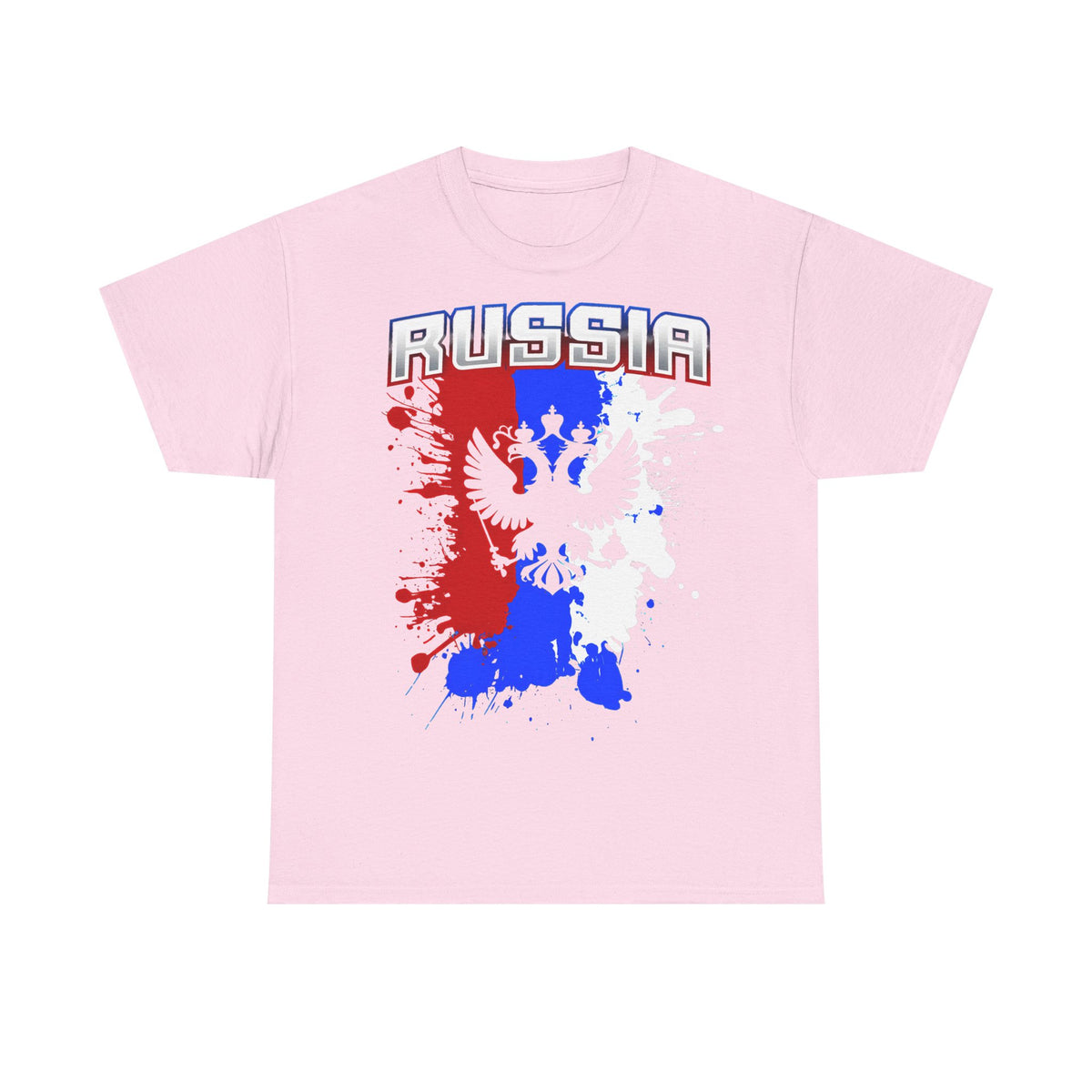Rusia Rusia Moscú águila bandera escudo regalo deporte aficionado moda - Camiseta unisex
