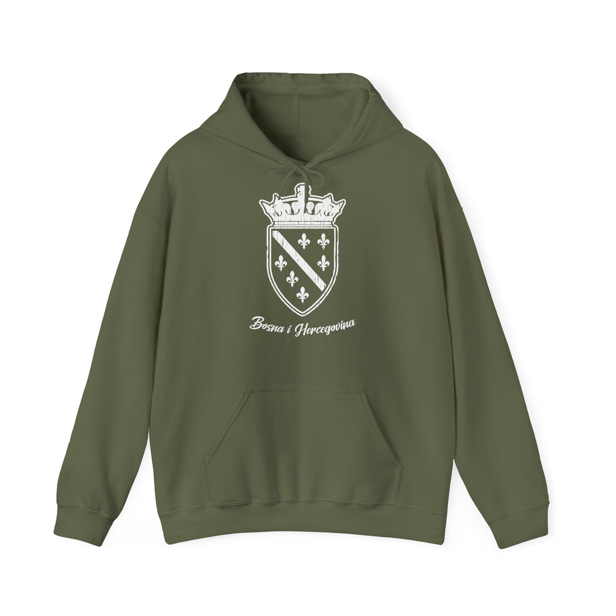 Bosna i Hercegovina Wappen Flagge - Unisex Hoodie