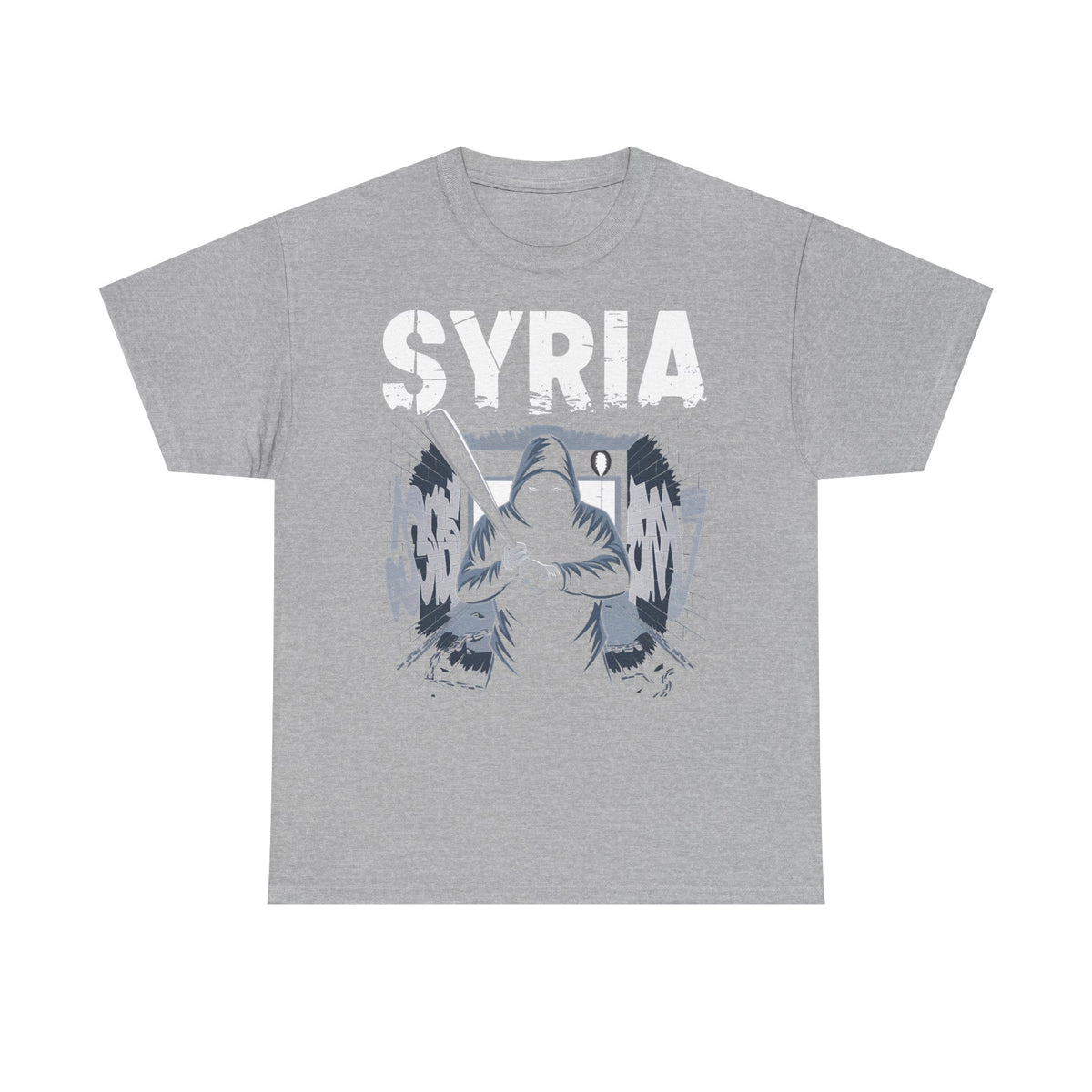 Syria Syrien Hooligan Wappen Flagge Heimat Sport Fußball Fan Geschenkidee - Unisex T-Shirt