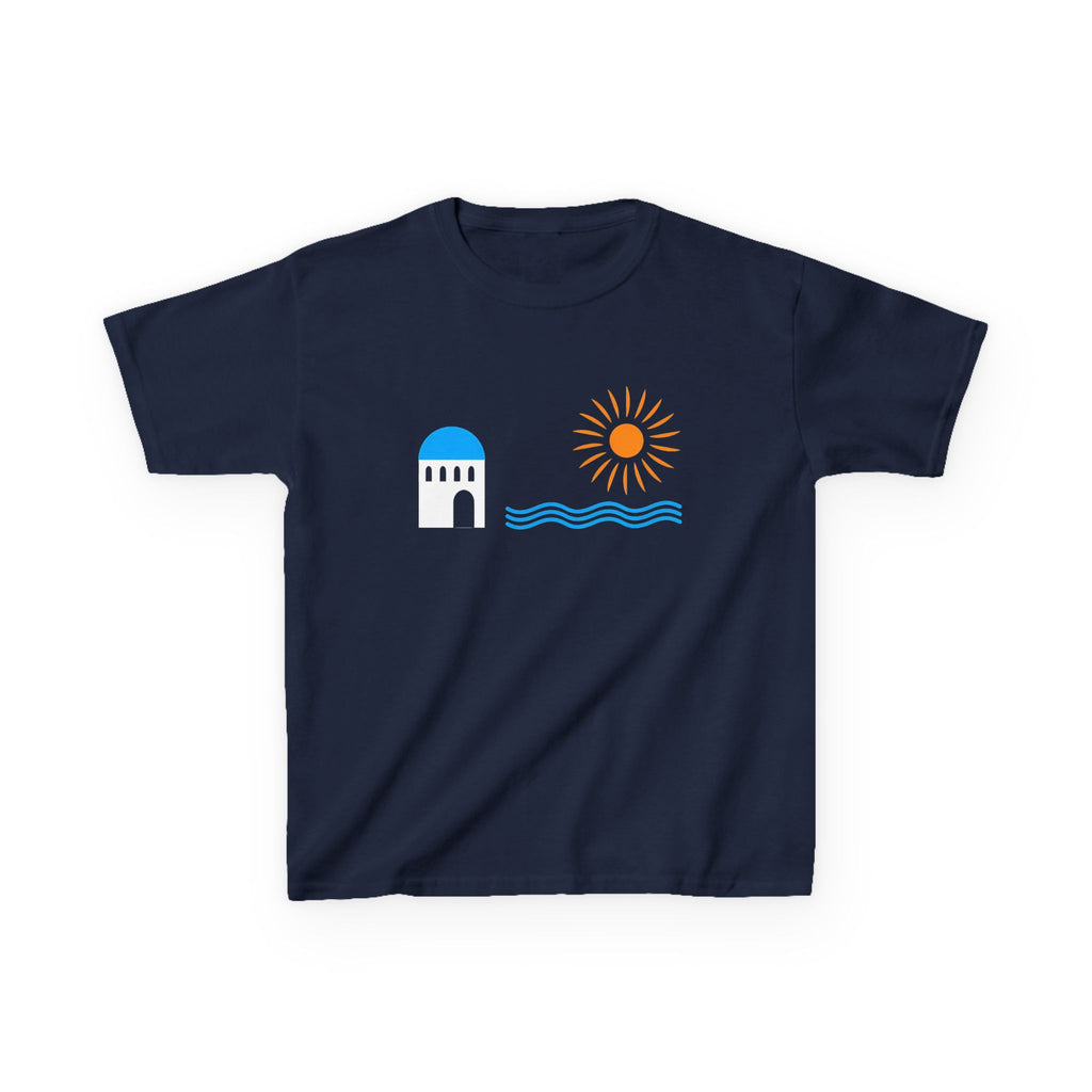 Greece Griechenland Flagge Wappen Heimat Fußball Sport Fan Geschenkidee - Für Kinder & Jugendliche Unisex T-Shirt