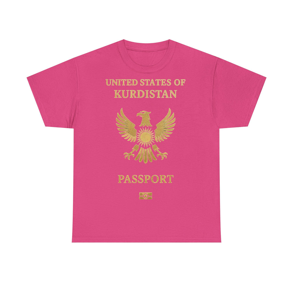 United States Of Kurdistan Passport Adler Identität - Unisex T-Shirt
