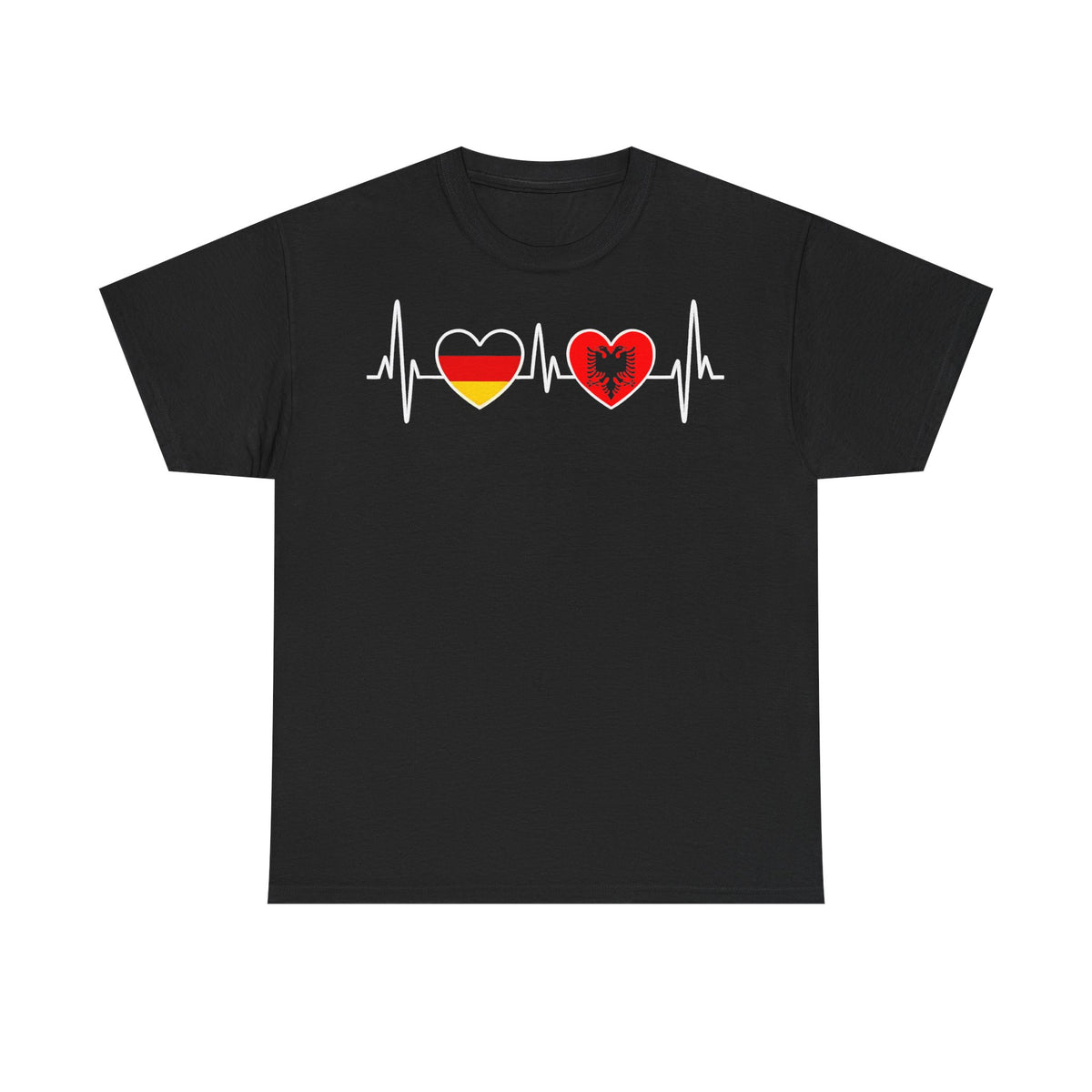 Camiseta unisex de Albania, escudo albanés, bandera, águila, fútbol, aficionado, deporte