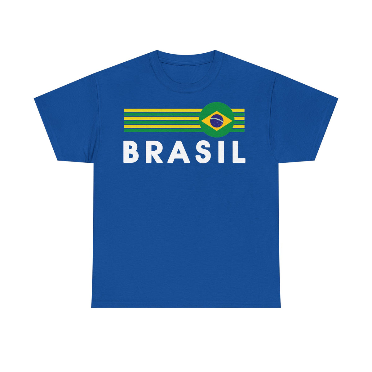 Brazil Brasilien Wappen Flagge Sport Fan Fußball Geschenkidee - Unisex T-Shirt