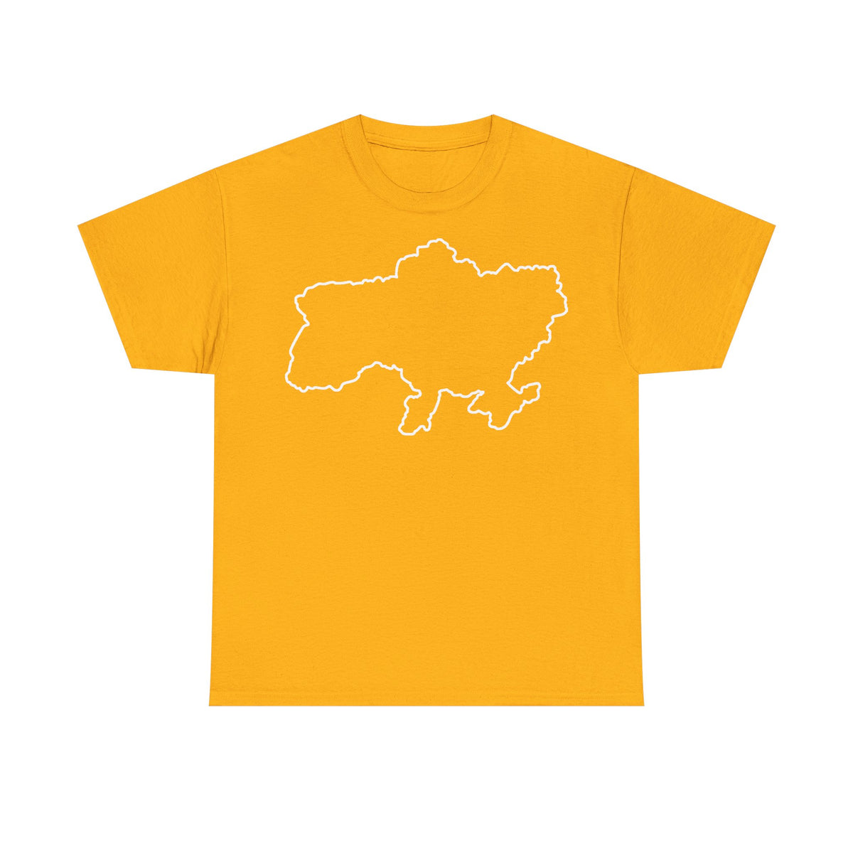 Bandera de Ucrania escudo idea de regalo afición al deporte moda vintage - Camiseta unisex