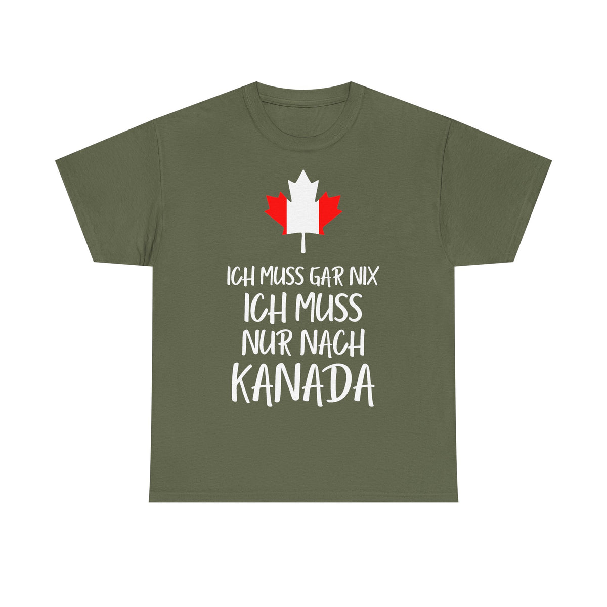 Canada Kanada Wappen Flagge Fan Sport Fußball Geschenkidee - Unisey T-Shirt
