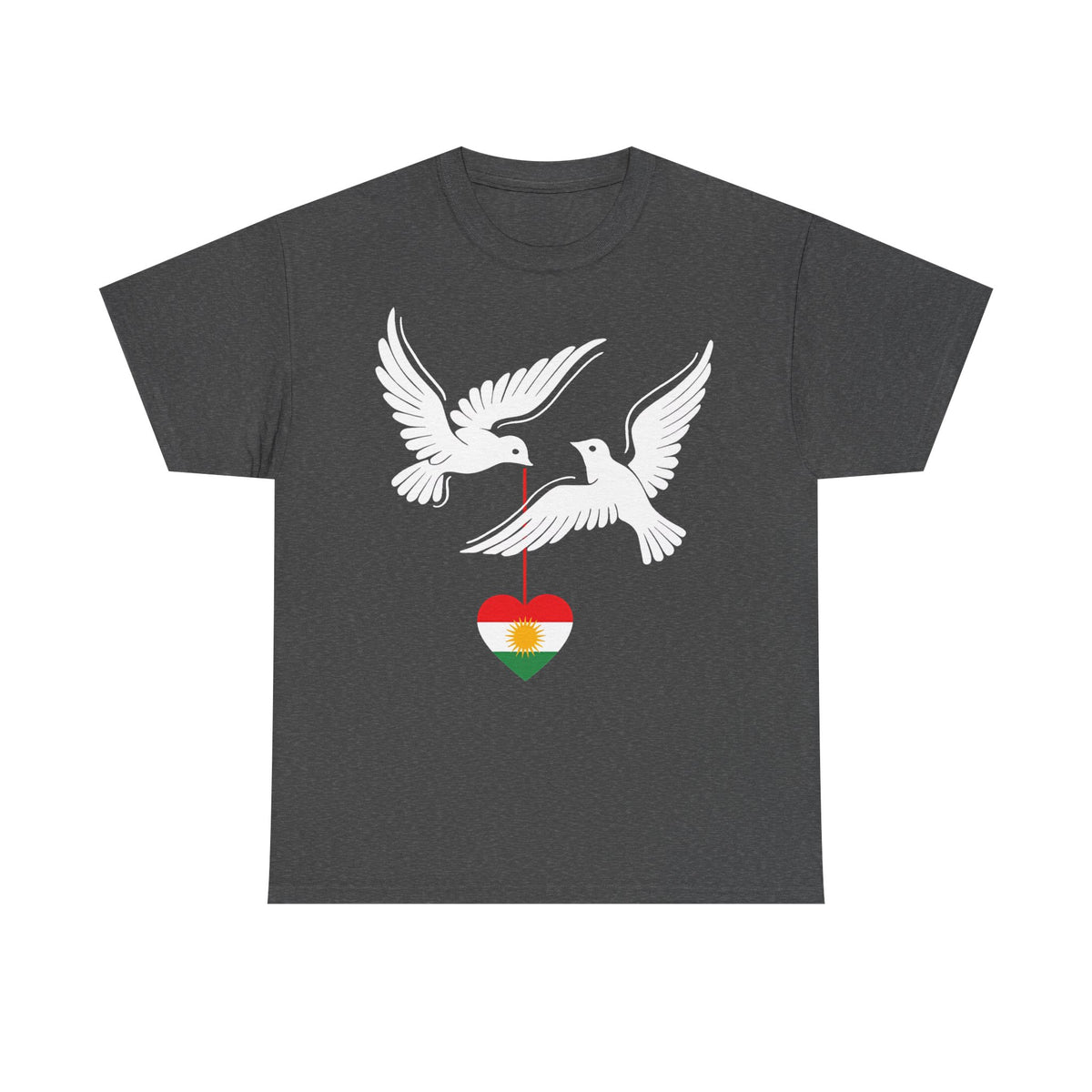 Kurdistan Azadi Wappen Flagge Heimat Newroz Geschenk - Unisex T-Shirt