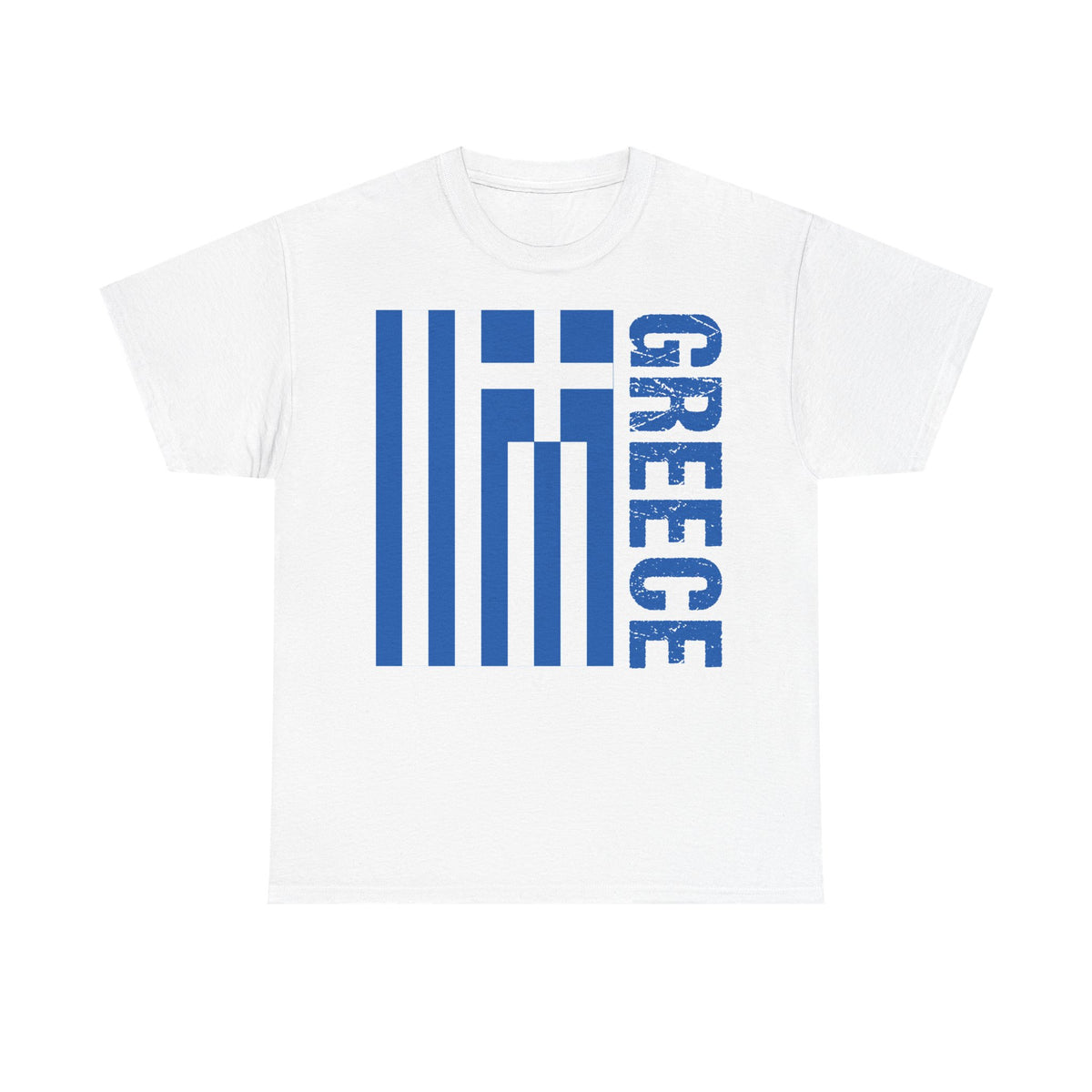 Grecia Grecia Bandera Escudo Patria Fútbol Deporte Aficionado Idea de regalo - Camiseta unisex
