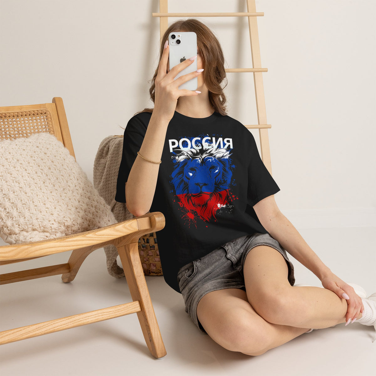 Rusia Rusia Moscú águila bandera escudo regalo deporte aficionado moda - Camiseta unisex