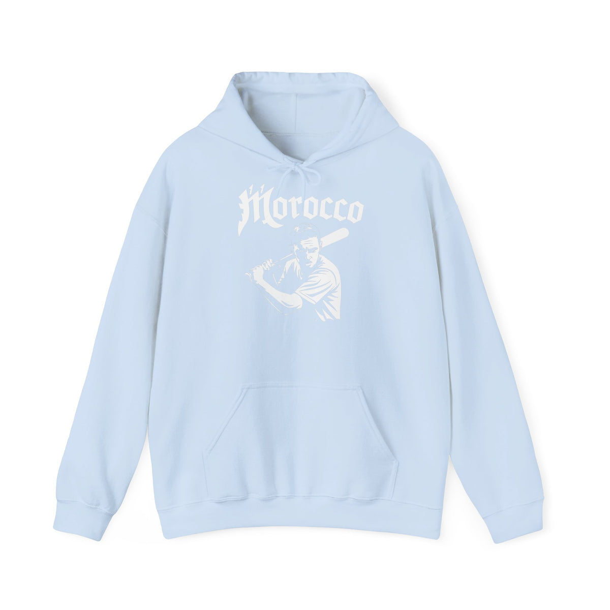 Stemma hooligan del Marocco, bandiera del Marocco, tifoso di calcio, sport, idea regalo - Felpa con cappuccio unisex