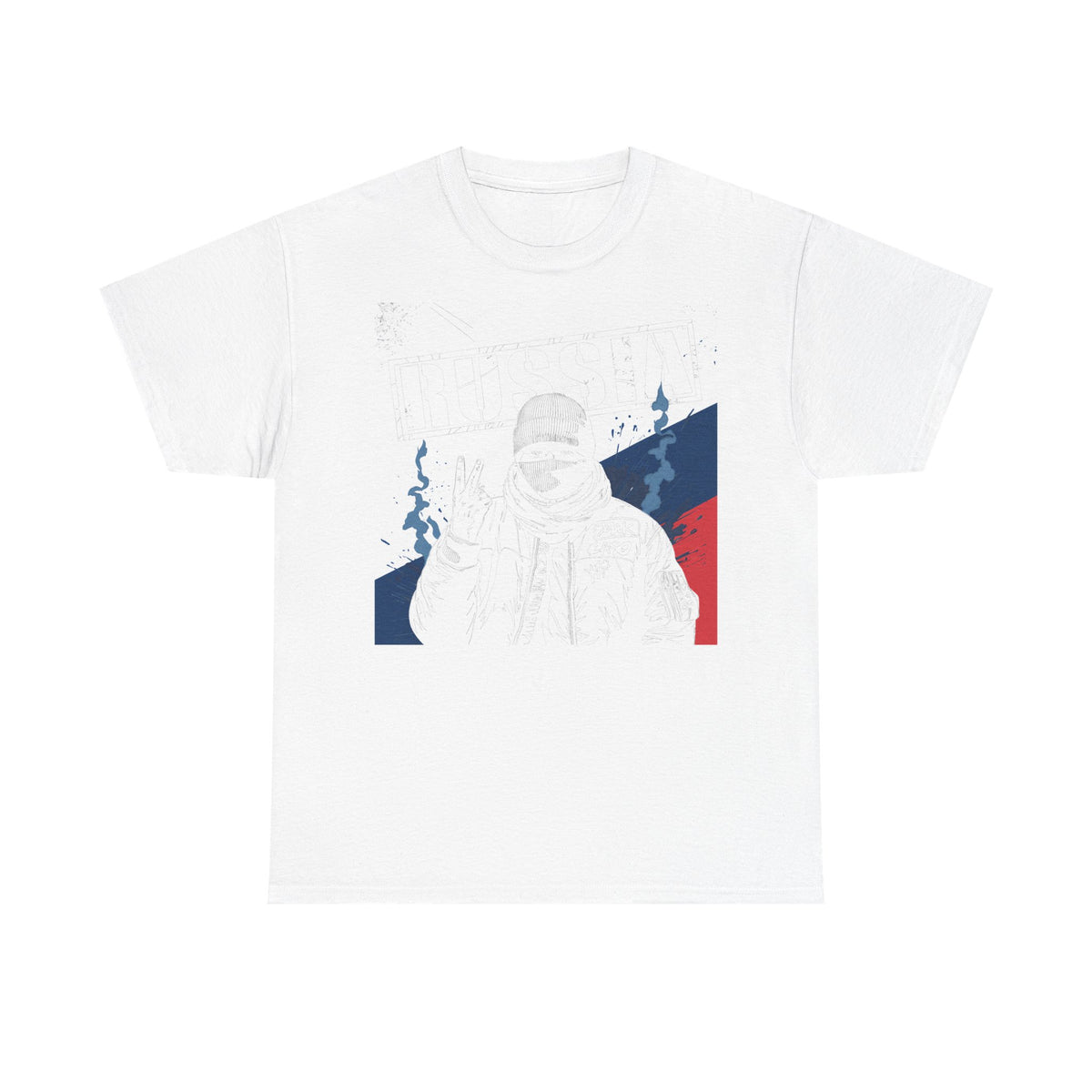 Rusia Rusia Hooligan Moscú Águila Bandera Escudo Regalo Deporte Aficionado Moda - Camiseta unisex
