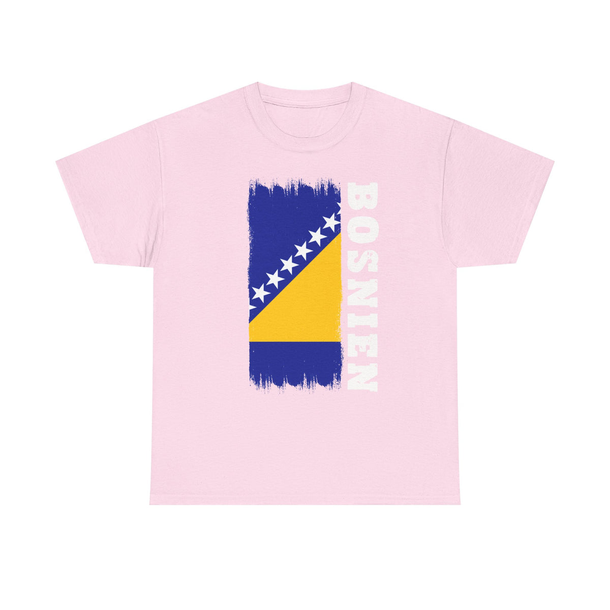 Bosnia Wappen Flagge Stolz Heimat Fußball fan Geschenkidee - Unisex T-Shirt