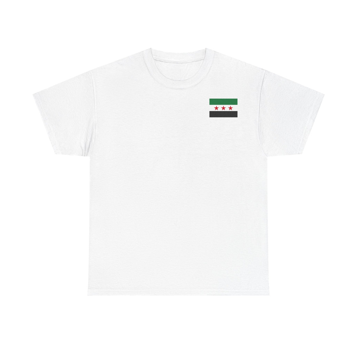 Syria Syrien Wappen Flagge Heimat Sport Fan Geschenkidee - Unisex T-Shirt