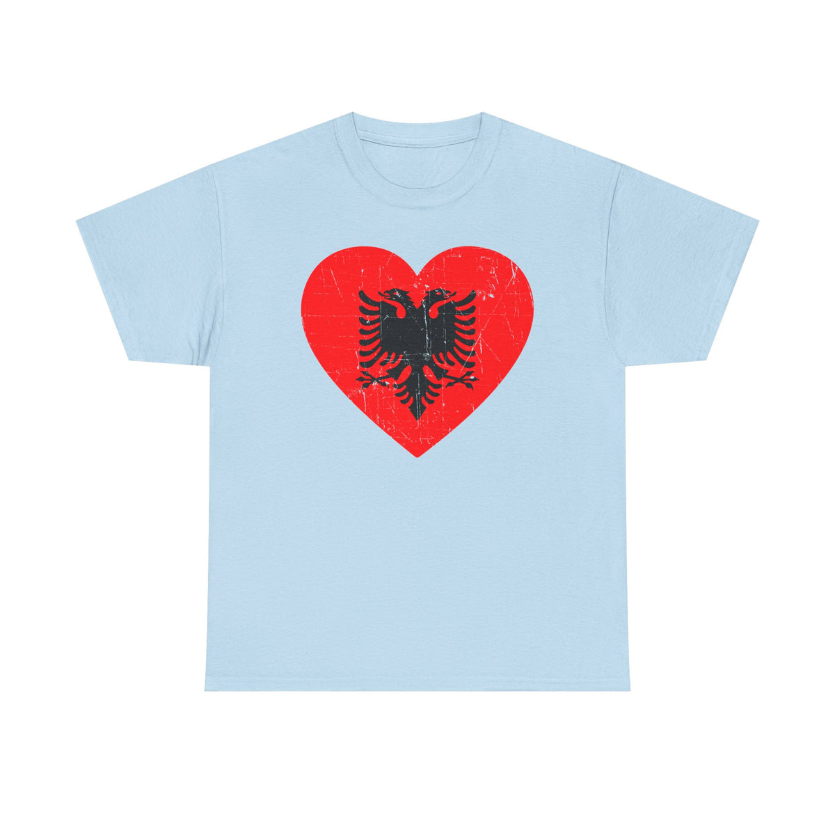 Albania Wappen Shqiptar Flagge Adler Fußball Fan Sport Unisex T Shirt