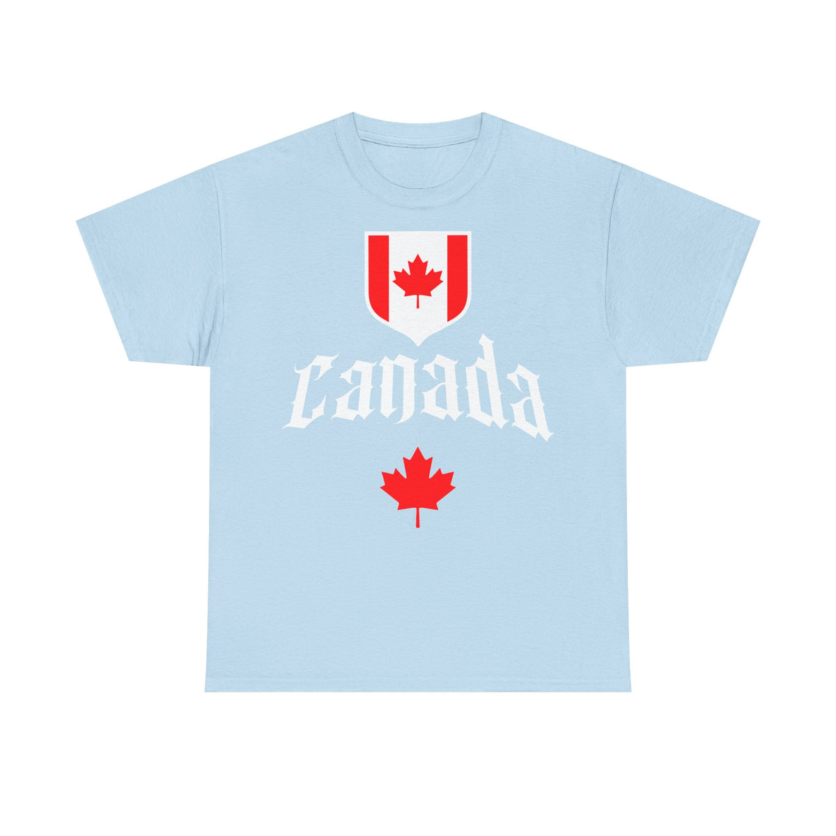 Canada Kanada Wappen Flagge Fan Sport Fußball Geschenkidee - Unisey T-Shirt
