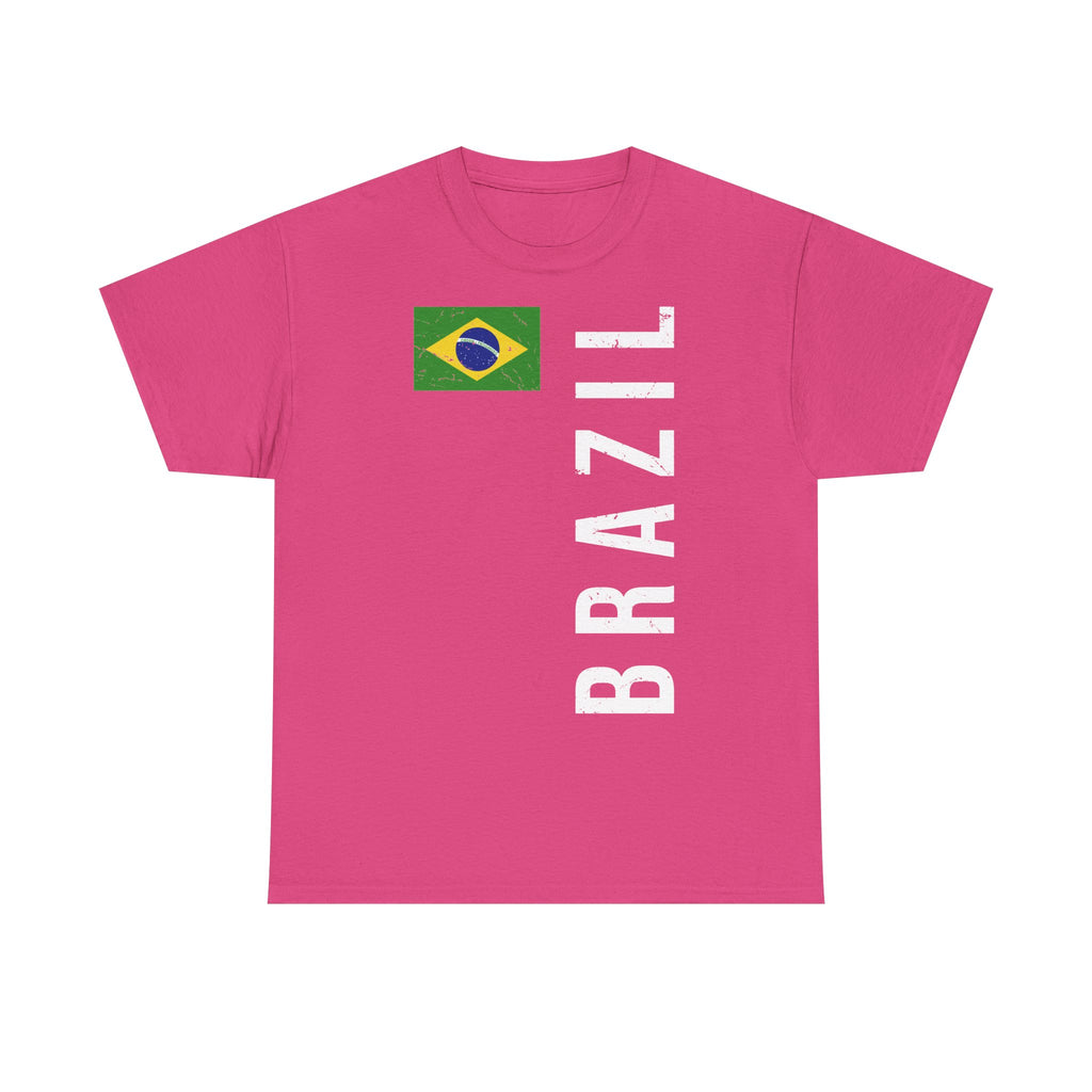 Brazil Brasilien Wappen Flagge Sport Fan Fußball Geschenkidee - Unisex T-Shirt