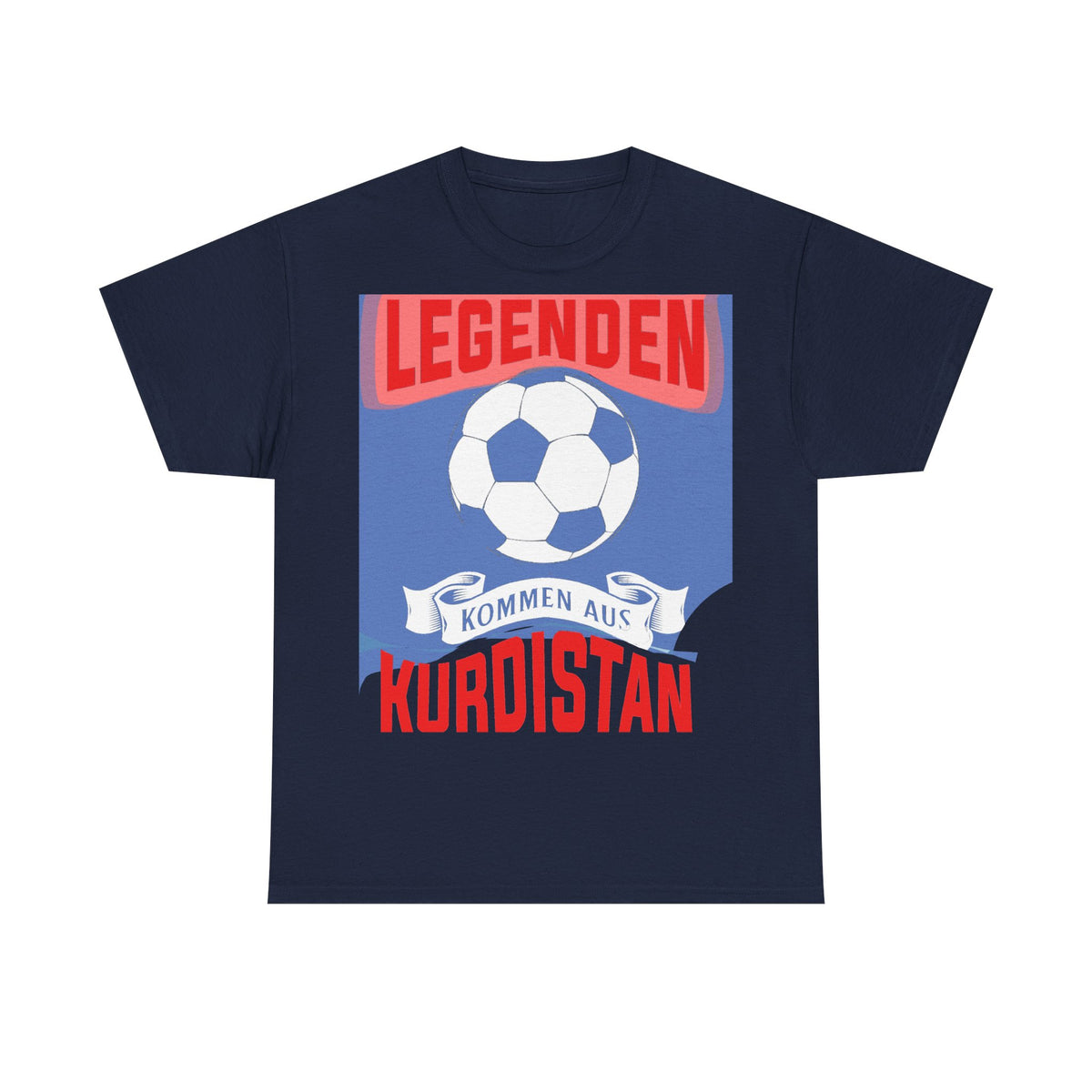 Kurdistán Azadi Escudo Bandera Patria Newroz Regalo - Camiseta unisex