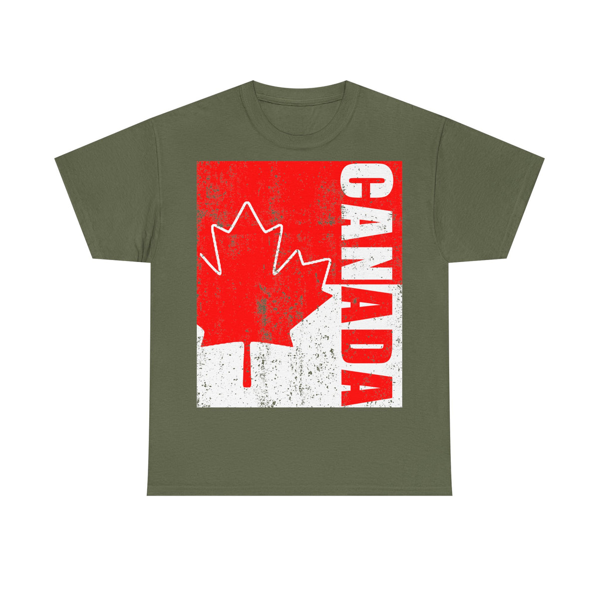 Canada Kanada Wappen Flagge Fan Sport Fußball Geschenkidee - Unisey T-Shirt