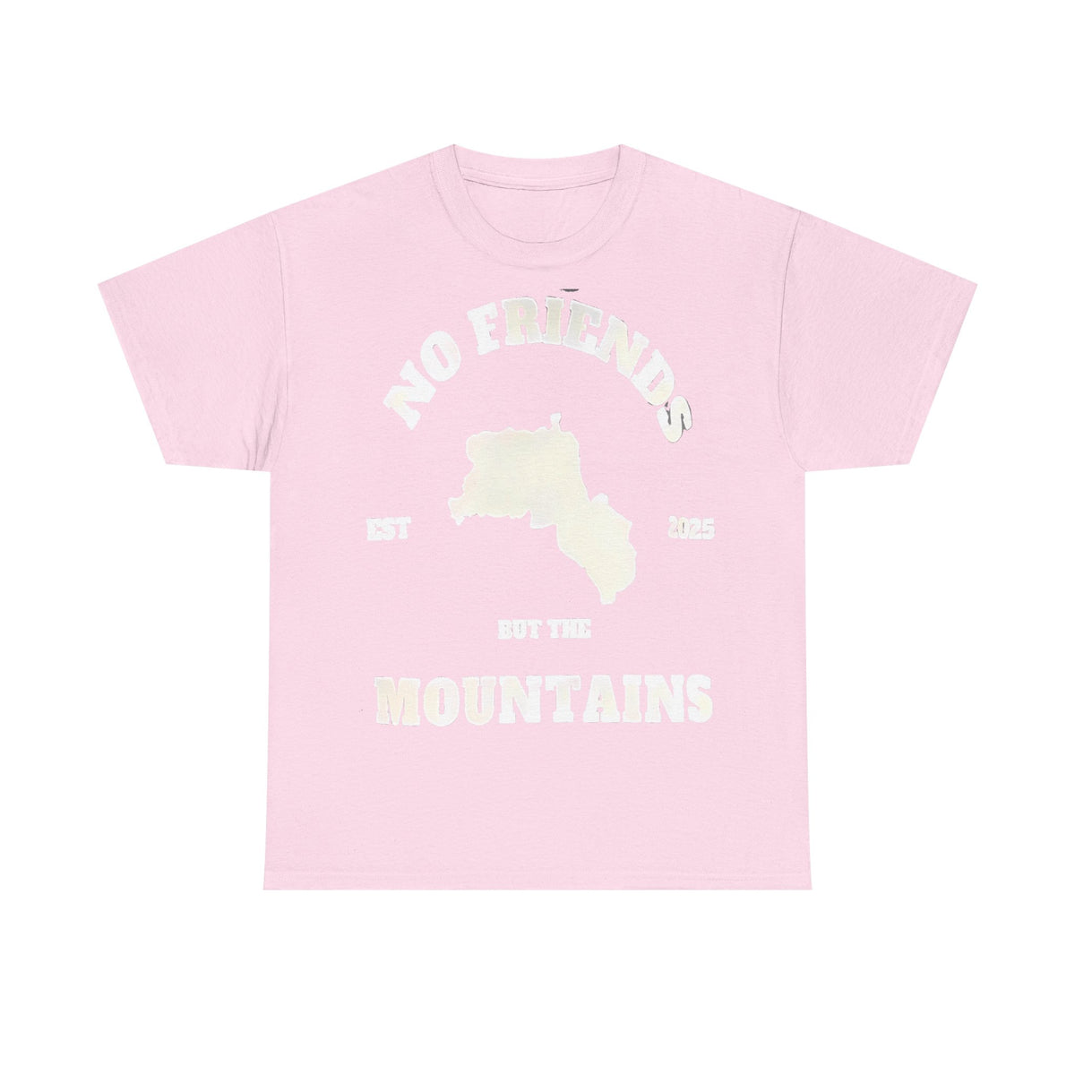 Sin amigos, pero con las montañas Kurdistán Azadi - Camiseta unisex