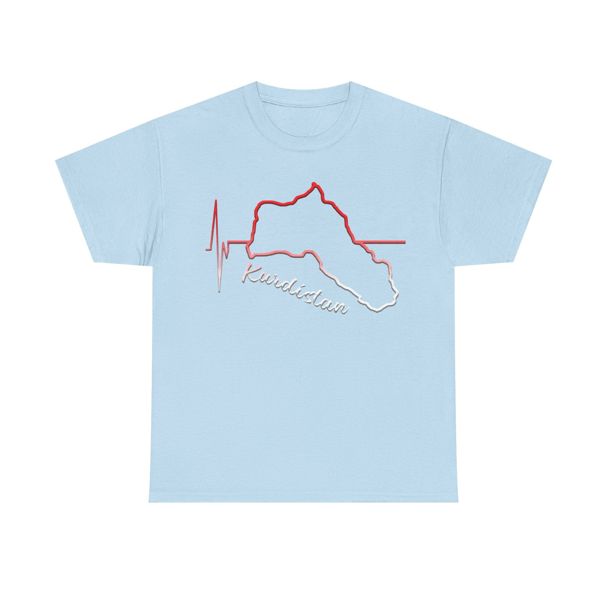 Kurdistán Azadi Escudo Bandera Patria Newroz Regalo - Camiseta unisex
