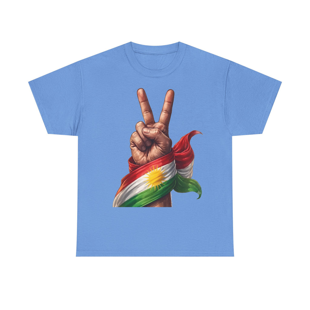 Kurdistan Peace Flagge Heimat Stolt - Unisx  T-Shirt