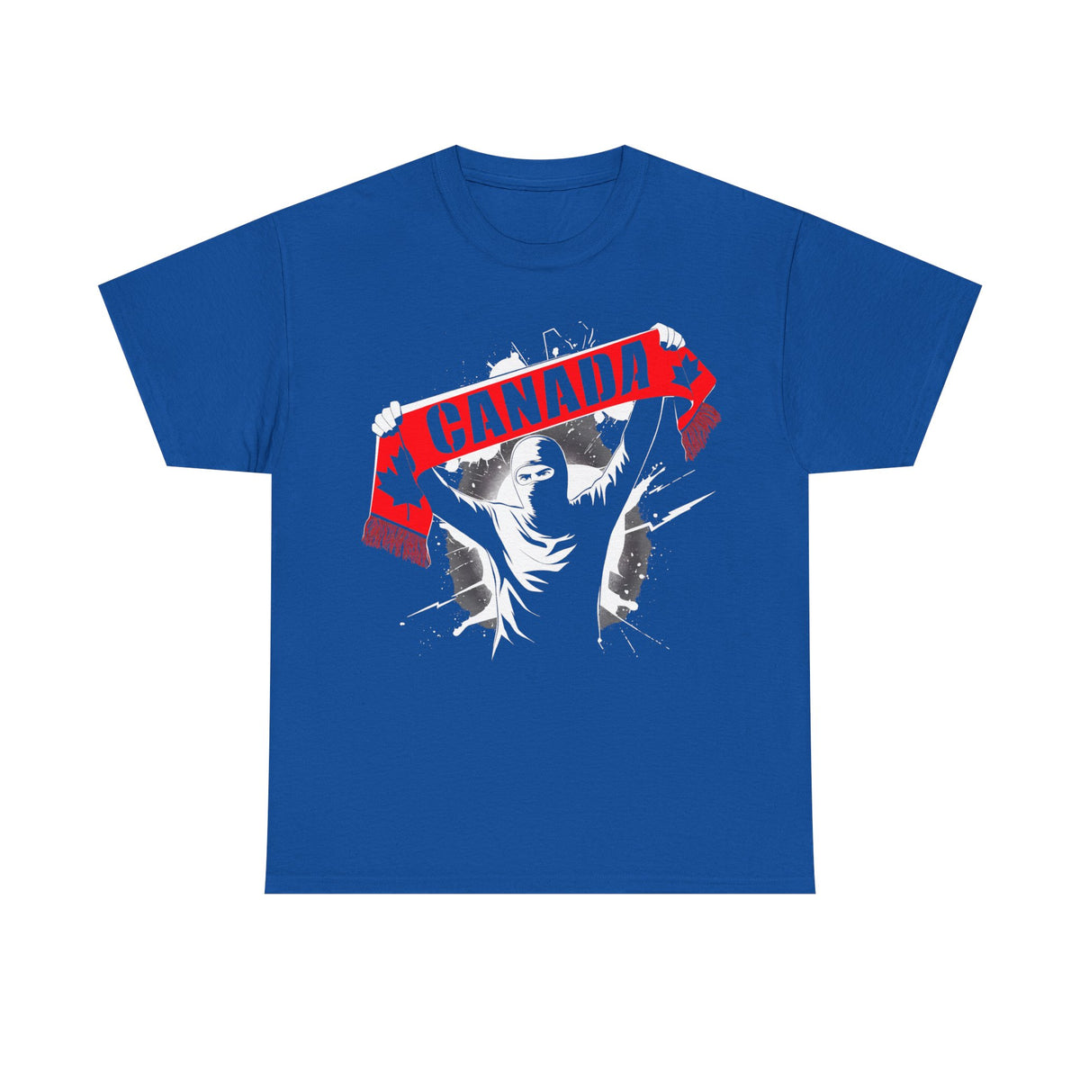 Canada Kanada Hooligan Wappen Flagge Fan Sport Fußball Geschenkidee - Unisey T-Shirt