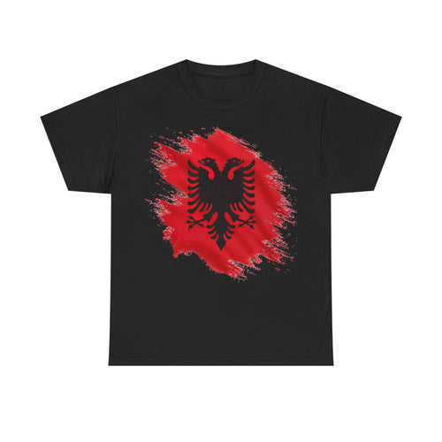 Albania Águila Bandera Arte Callejero Estilo Urbano - Camiseta unisex