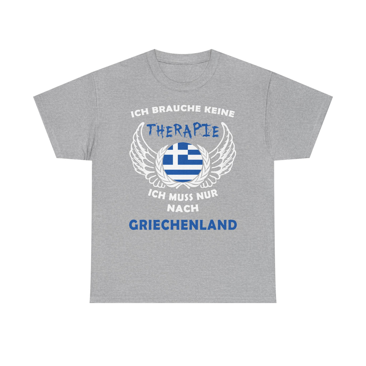 Grecia Grecia Bandera Escudo Patria Fútbol Deporte Aficionado Idea de regalo - Camiseta unisex