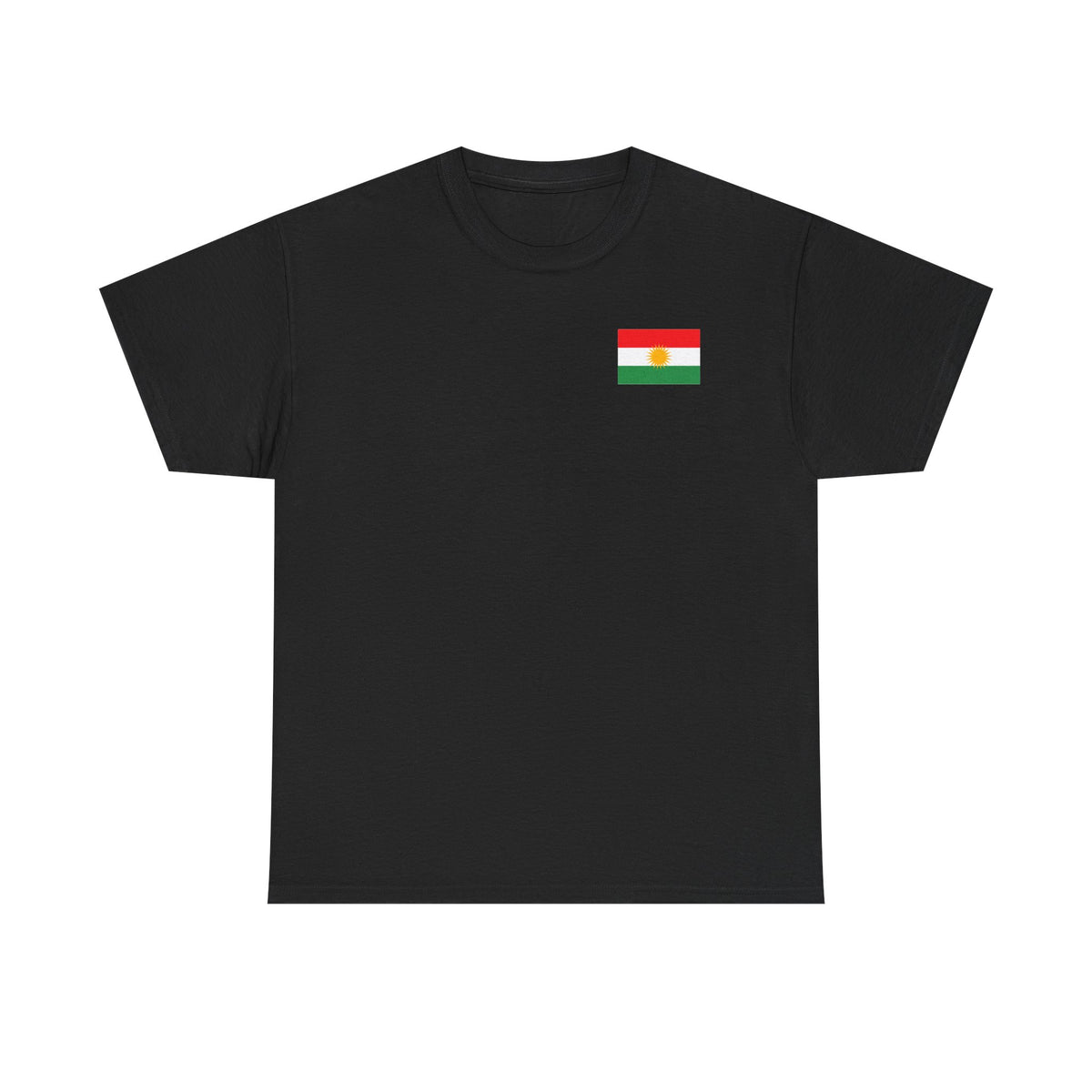 Kurdistán Azadi Escudo Bandera Patria Newroz Regalo - Camiseta unisex
