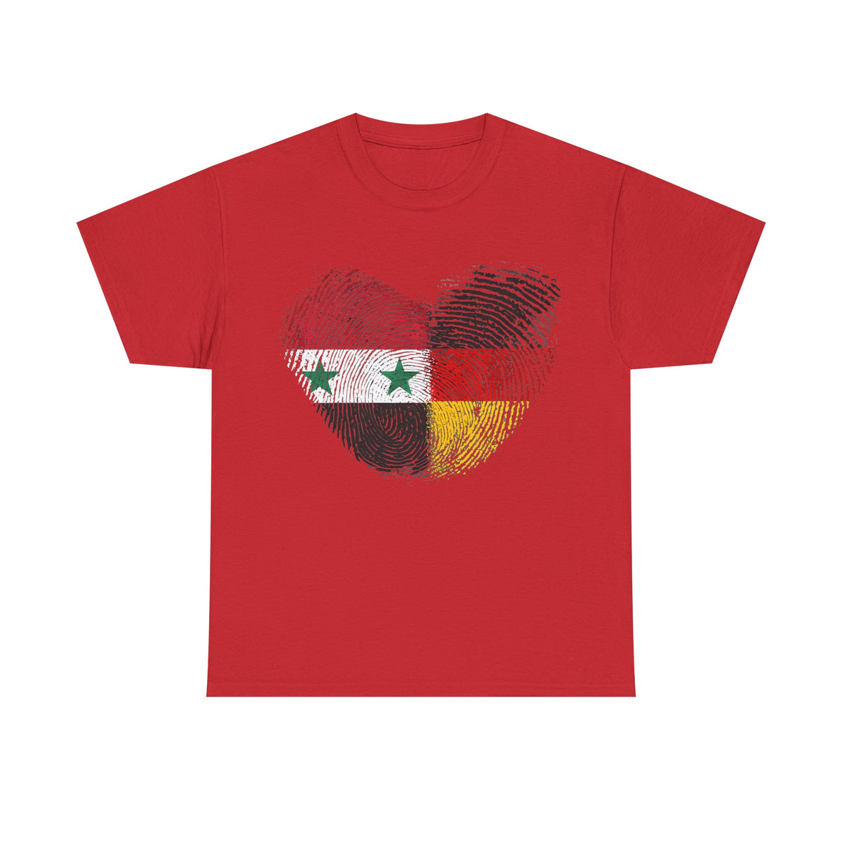 Syria Syrien Wappen Flagge Heimat Sport Fan Geschenkidee - Unisex T-Shirt