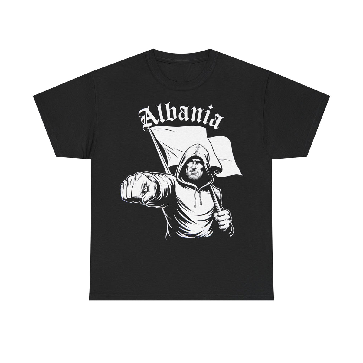 Albania Hooligan Wappen Shqiptar Flagge Adler Fußball Fan Sport - Unisex T Shirt