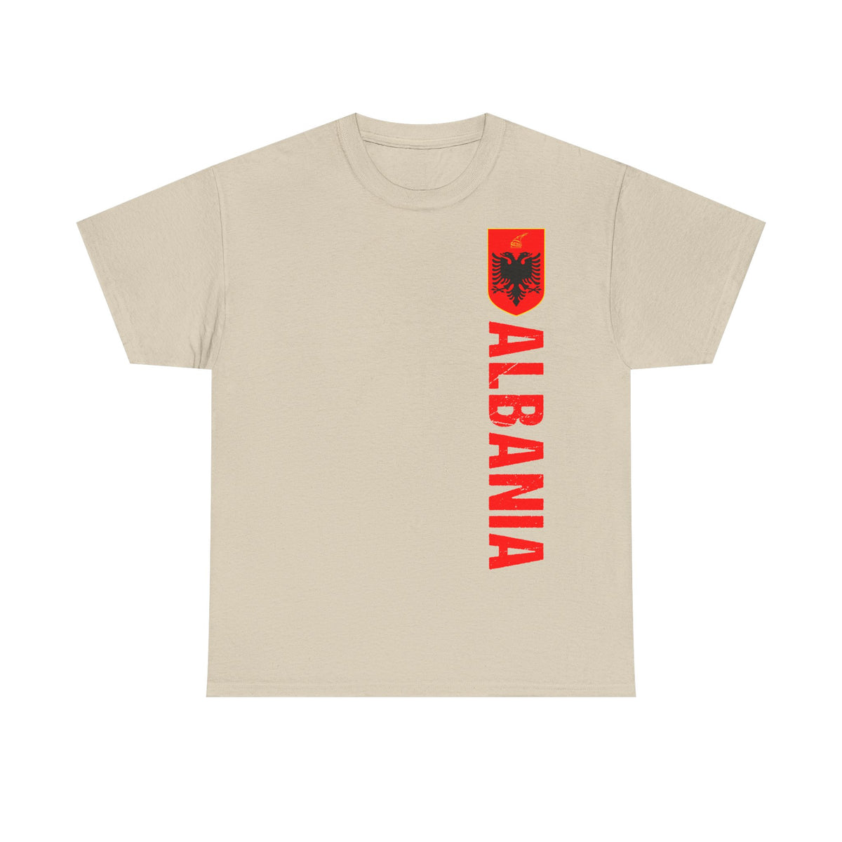Albania Wappen Shqiptar Flagge Adler Fußball Fan Sport Unisex T Shirt