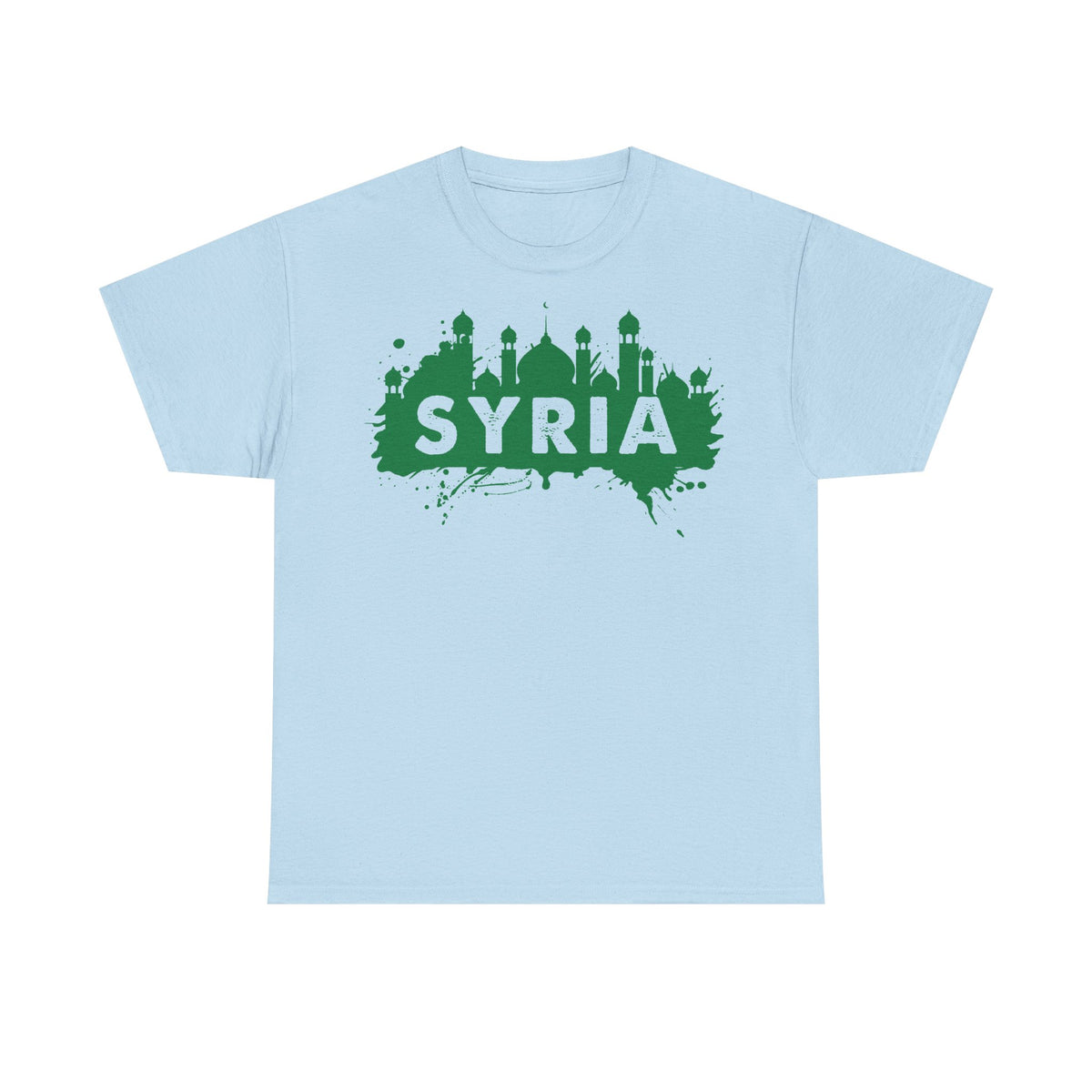 Syria Syrien Wappen Flagge Heimat Sport Fan Geschenkidee - Unisex T-Shirt