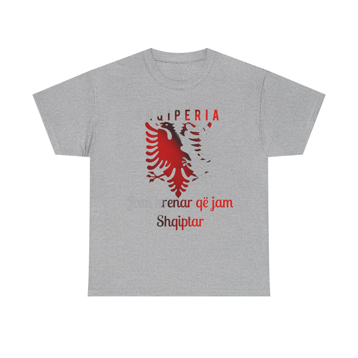Camiseta unisex de Albania, escudo albanés, bandera, águila, fútbol, aficionado, deporte