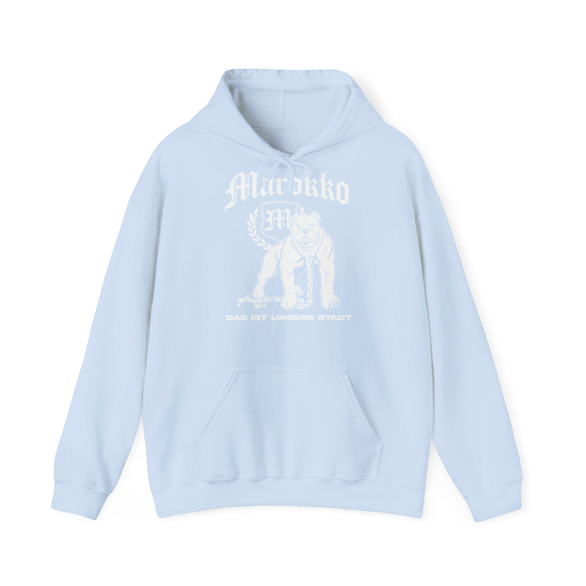 Stemma del Marocco Bandiera del Marocco Orgoglio Tifoso di calcio Sport Idea regalo - Felpa con cappuccio unisex