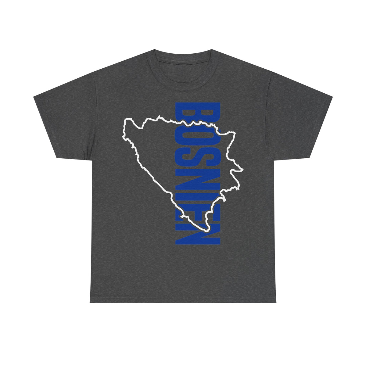 Bosnia Wappen Flagge Stolz Heimat Fußball fan Geschenkidee - Unisex T-Shirt