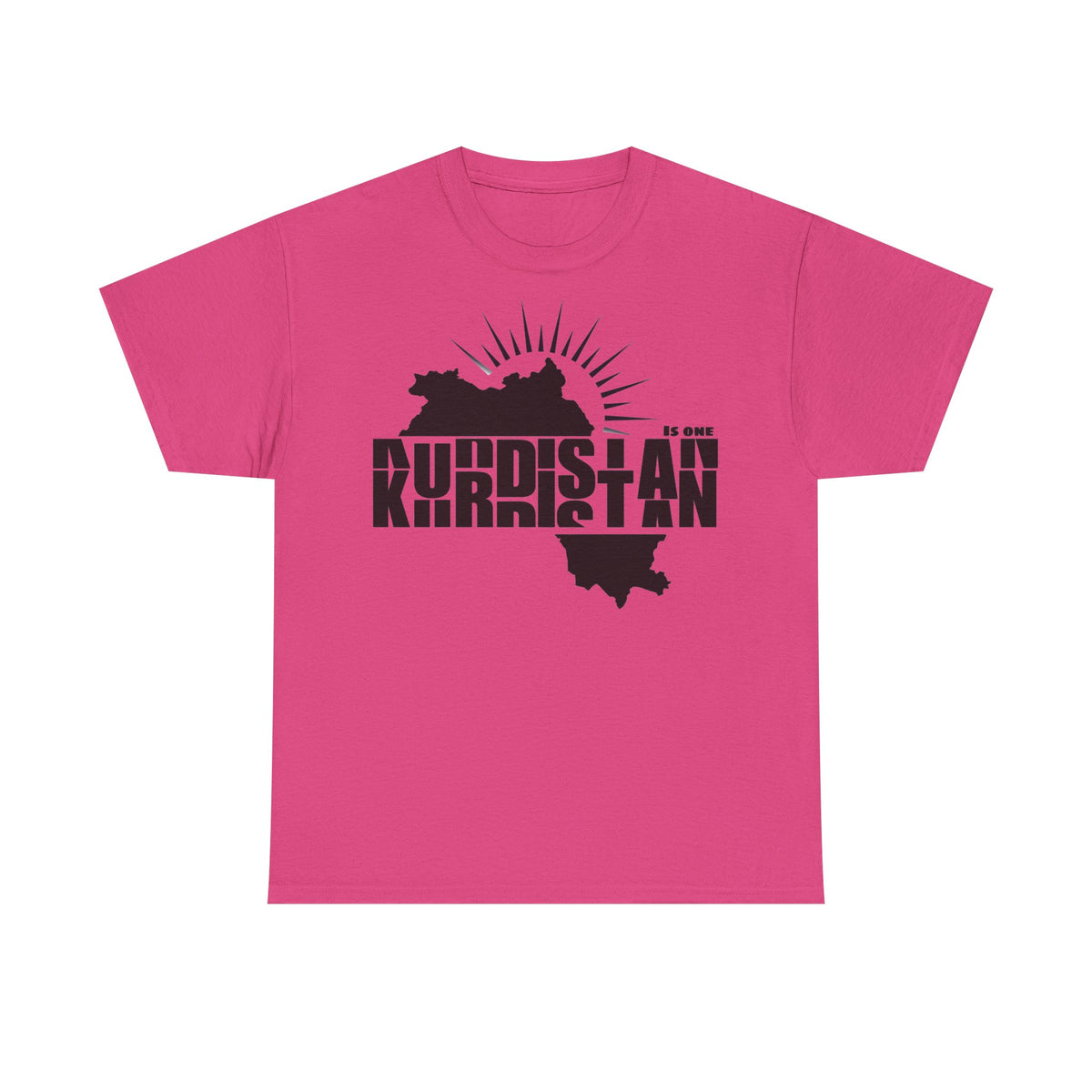 Kurdistan is ONE Street Urban Geschenkidee - Unisex T-Shirt